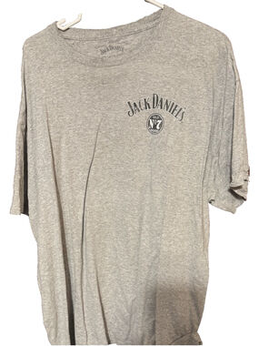 Jack Daniels Old Number 7 Gray T-Shirt Men Size XXL